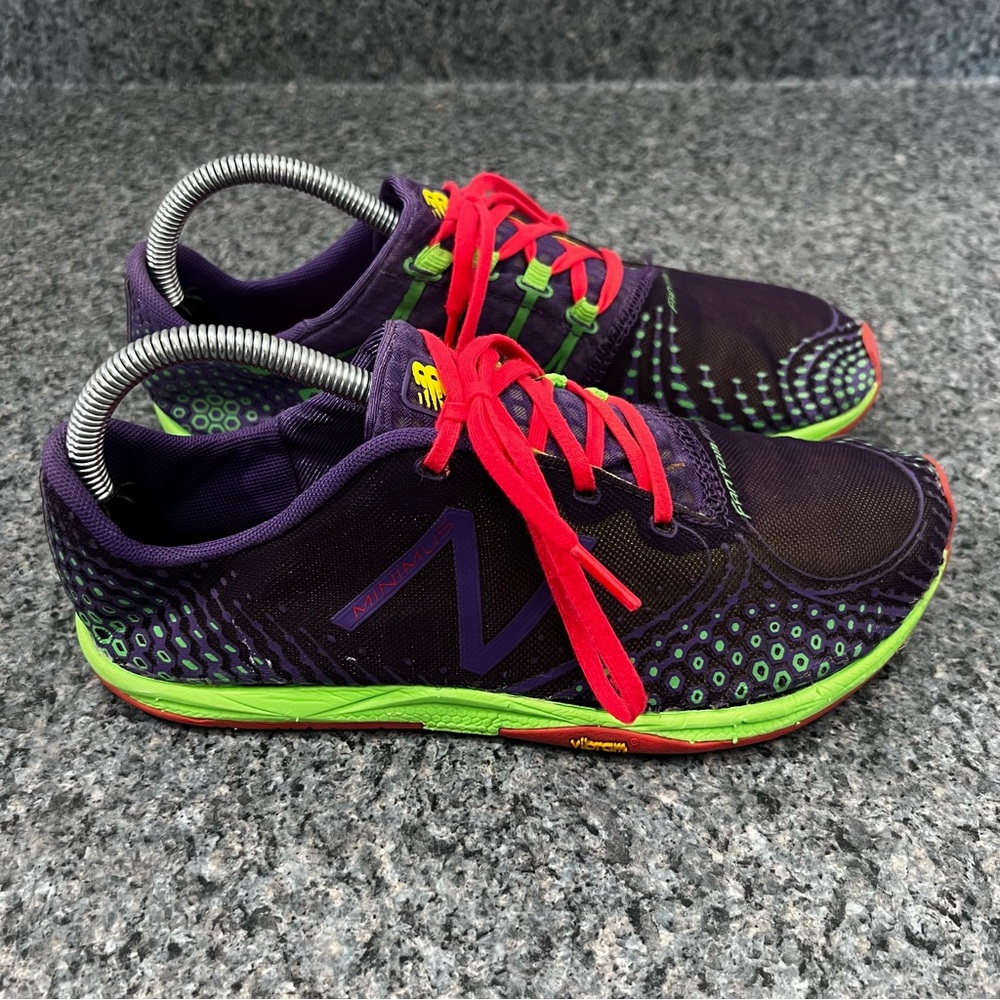 New Balance Minimus Zero Running Shoes Sneakers Purple WR00PG2 | Womens Size 8.5